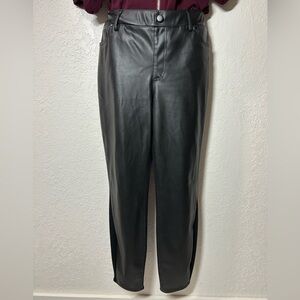 Cato Black Faux Leather Apparel